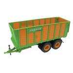 Jouet joskin silospace remorque d'ensilage