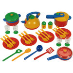 Jouet kit de cuisine avec de nombreux accessoires