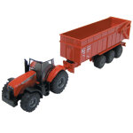 Jouet massey ferguson avec remorque