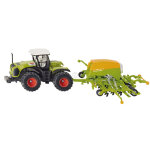 Jouet tracteur avec semoir  grains
