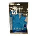 Juba | gants 0, 22 nitrile long. 33 bleu l (811)