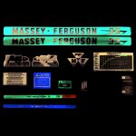 Kit d�calque35(usa) 189100m1 adaptable massey ferguson