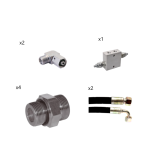 Kit limiteur de pression avec raccords et flexibles Kit limiteur de pression avec raccords et flexibles