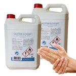 Lot de 2 bidons de 5l de gel hydroalcoolique Lot de 2 bidons de 5l de gel hydroalcoolique