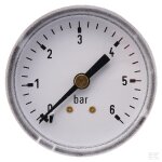 Manomtre 50 0 - 6 bar 1 / 4 ar.
