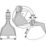 Marteau broyeur adaptable