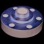 Moyeu volant d'entranement arbre pdf ford new holland 81871306 adaptable
