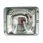 Phare grille de protection en aluminium