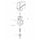 Pi�ces d�tach�es de vanne �lectrique 863 arag 8630011