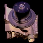 Pompe  eau avec poulie 1 gorge. steyr 30800050005 adaptable