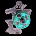 Pompe  eau avec poulie 147mm, turbine 93mm ford new holland 81866840 adaptable