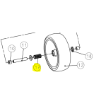 Roulement roue de bineuse quivogne rlt00700 origine Roulement roue de bineuse quivogne rlt00700 origine