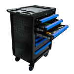 Servante d'outils 7 tiroirs - bleu