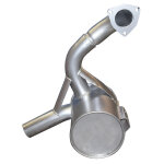 Silencieux d'�chappement jcb 3cx sans turbo de s�rie 123 / 03964