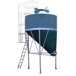 Silo avec cne dport 5. 6 m
