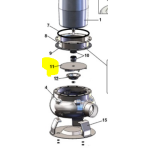 Turbine de pompe  eau renson 366652 origine