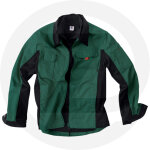 Veste de travail verte et noire taille 48 Veste de travail verte et noire taille 48