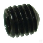 Vis sans tête six pans creux bout pointeau m12x40 noire Vis sans tête six pans creux bout pointeau m12x40 noire