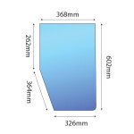 Vitre avant inf�rieure, g