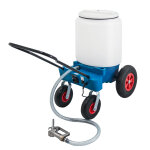 Wydale | melangeur mobile 110l plastique 4 roues + pompe 45 lmin Wydale | melangeur mobile 110l plastique 4 roues + pompe 45 lmin
