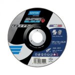 10 disques  barber - super bleu 5 mtal inox - 125x7x22. 23mm - 66252828279 norton