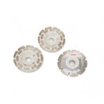 2 disques diamants  surfacer pour bton + 1 disque diamant -  125 mm bosch