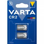 2 x pile pour appareils photo et appareils lectroniques - cr2 3v varta