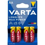 4 x pile alcaline lr03 / aaa longlife max power varta