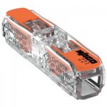 60 x borne de connexion universelle � leviers 2 x 4 mm� inline 221 wago