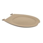 Abattant wc clipsable - 100 % hygi�nique - beige papado