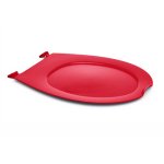 Abattant wc clipsable - 100 % hyginique - framboise papado