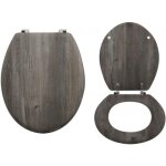 Abattant wc - design blue ridge - mdf msv Abattant wc - design blue ridge - mdf msv
