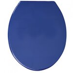 Abattant wc - polypropylène - charnières ps - bleu marine msv Abattant wc - polypropylène - charnières ps - bleu marine msv