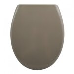 Abattant wc - thermodur - easy clip - taupe spirella