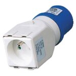 Adaptateur brochage industriel / domestique gewiss