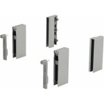 Adaptateurs designside pour tiroir arcitech - h92 mm - argent hettich