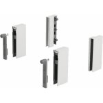 Adaptateurs designside pour tiroir arcitech - h92 mm - blanc hettich