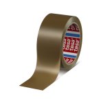 Adhsif d'emballage havane en pvc - longueur 66 m - 4120 tesa adhsifs