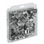 Agrafe pour feuillard inox - largeur 20 mm - 100 pièces serflex Agrafe pour feuillard inox - largeur 20 mm - 100 pièces serflex