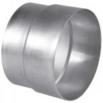 Réduction aluminium pour gaine accordéon - diamètre 125 / 131 mm ten Réduction aluminium pour gaine accordéon - diamètre 125 / 131 mm ten