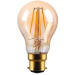 Ampoule led - 4w - b22 - gls filament - ambrée - vintage kosnic Ampoule led - 4w - b22 - gls filament - ambrée - vintage kosnic