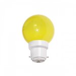 Ampoule led color�e b22 230v jaune - bo�te de 12 festilight