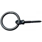 Anneau d'�curie � vis - acier zingu� blanc - 10 x 75 mm pramac