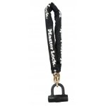 Antivol chane certifi - acier cment - 90 cm - mini u  cl - noir master lock