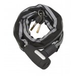 Antivol à chaîne en acier cémenté gainée nylon - à combinaison fth thirard Antivol à chaîne en acier cémenté gainée nylon - à combinaison fth thirard