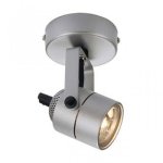 Applique - plafonnier - spot orientable - spot 79 - culot gu10 - gris slv