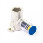 Applique � pousser taraud�e femelle 15x21 pour tube multicouches diam�tre 16 multitubo