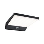 Applique solaire led wall lamp  dtection de mouvements - aluminium paulmann