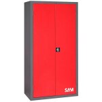 Armoire haute d'atelier mtallique - 1980x1000x550mm - 2640 sam outillage