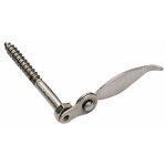 Arrt marseillais en inox - fixation vis  bois 10 x 110 mm bricozor